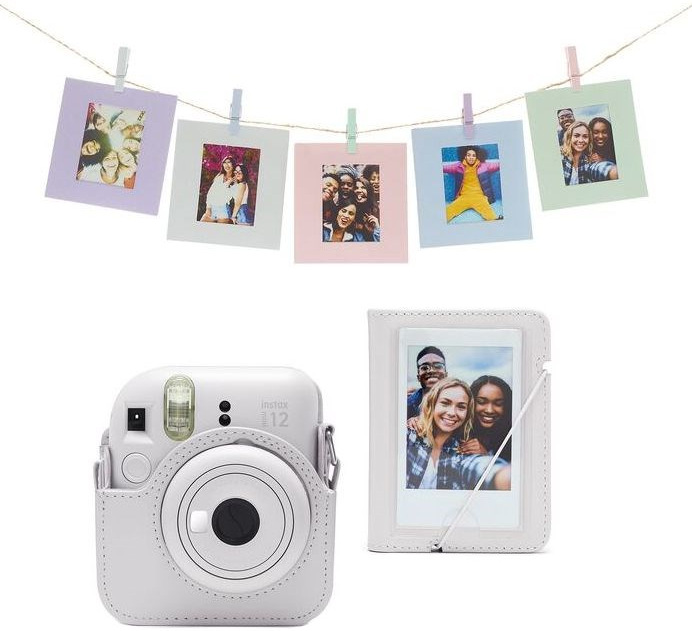 Fujifilm Instax mini 12 ACC kit, biela