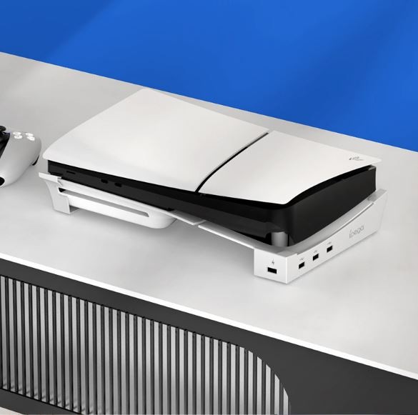 Horizontálny stojan iPega P5S008 pre PS5 Slim (PG-P5S008), biela