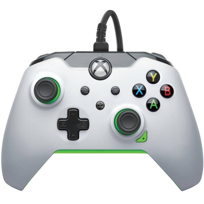 PDP Wired Controller pre Xbox Series X/S / Xbox One / PC - Neon White (049-012-WG)