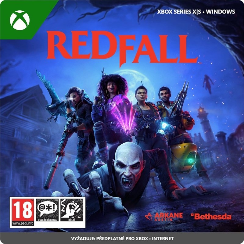 Redfall - elektronická licencia, Xbox Series X|S / PC