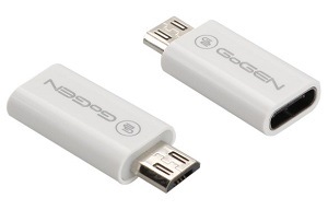 Redukcia GoGEN micro USB (M) / USB-C (F)