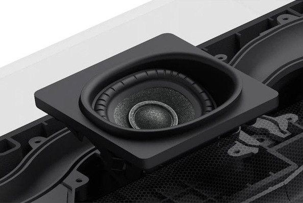 Soundbar Sony HT-A7000, čierna, reproduktory nasmerované nahoru