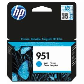 Inkoustová náplň HP 951, 700 stran (CN050AE) modrá