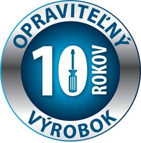 10 let - opravitelný výrobok