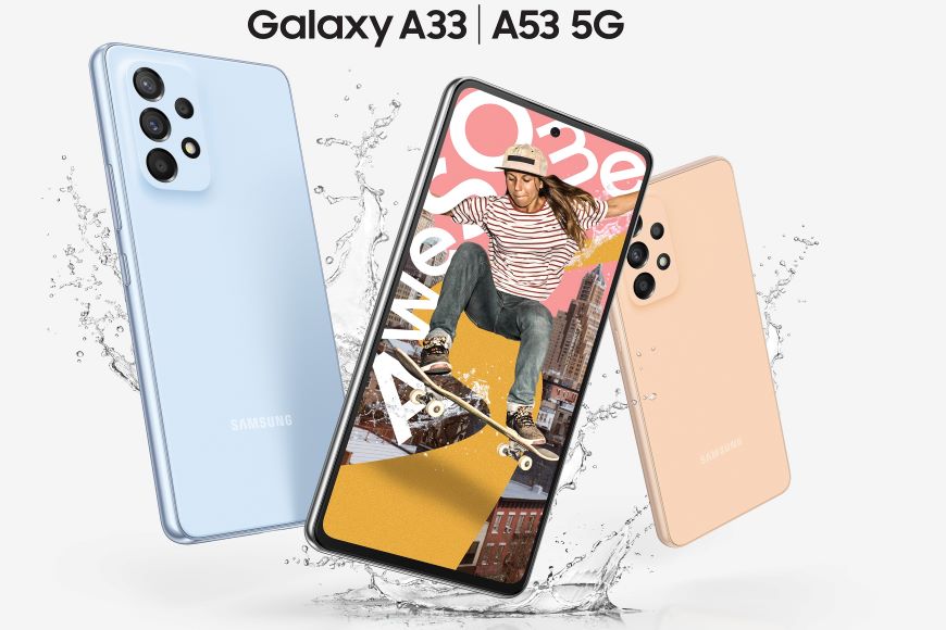 Galaxy A53 5G a Galaxy A33 5G