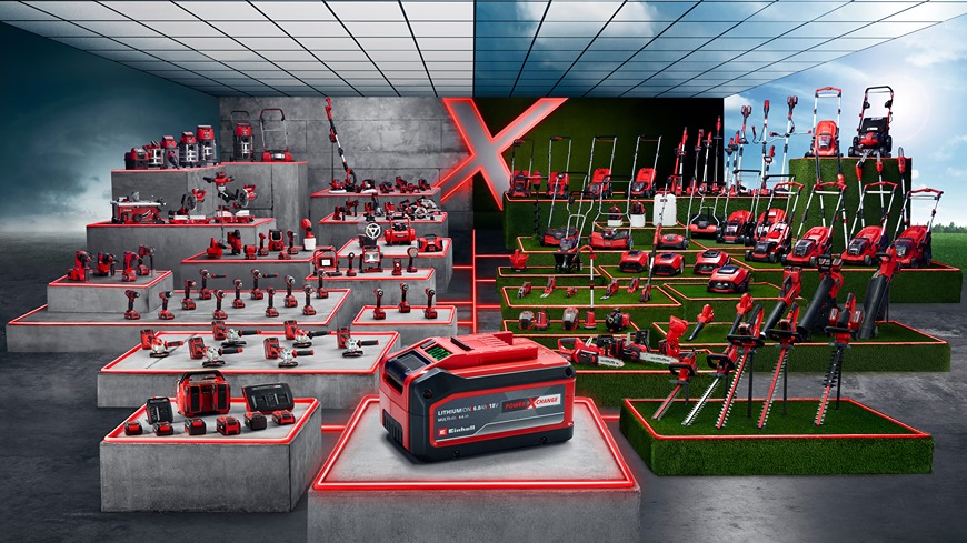 AKU program Einhell Power X-Change 18 V