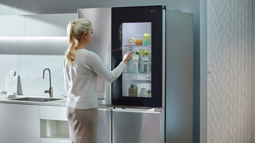 moderné chladničky LG