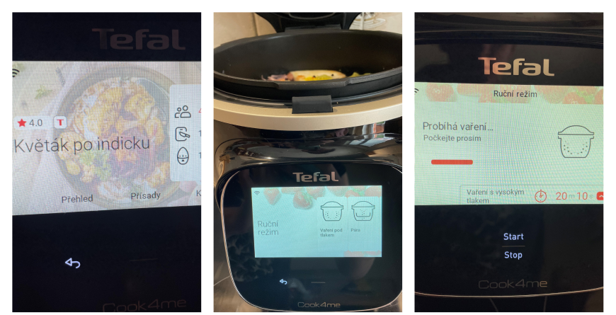 Tefal Cook4me Touch WiFi CY912831