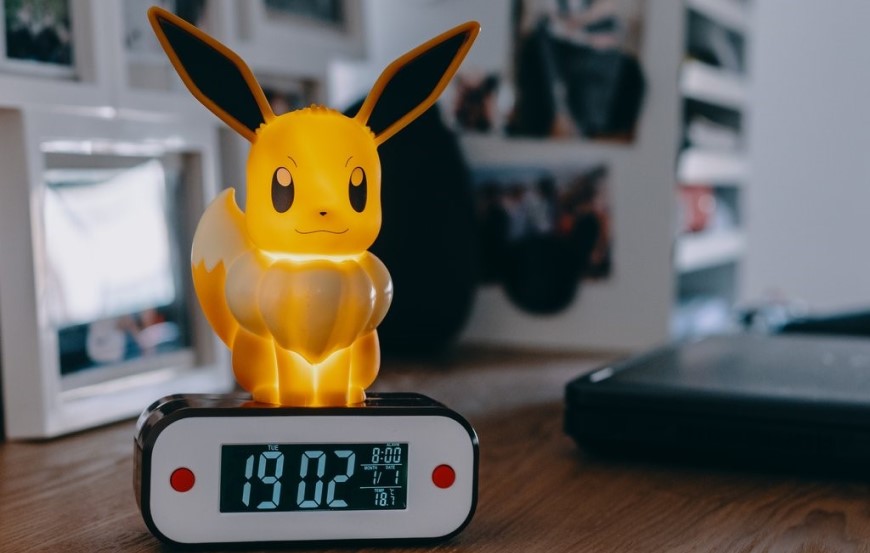 budík Bigben Pokémon EEVEE