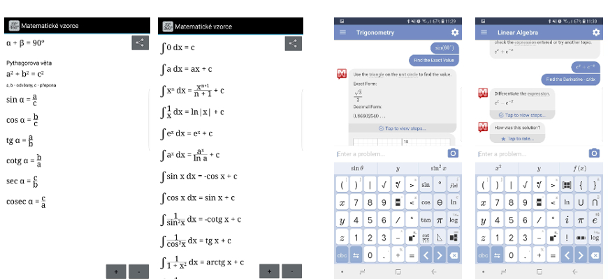 Matematicke vzorce